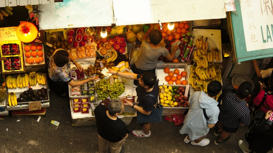 seasonal and local produce at the farmer's market
